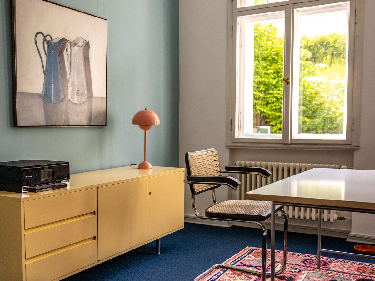 Tagesbüro im Kombinat Meiningen